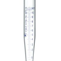 Пробірка П-1-10-0,2 MICROmed центрифужна на 10 мл із градуюванням скляна