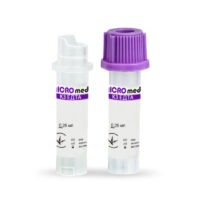 Пробірка для забору капілярної крові MICROmed з K3 EDTA 0,25 мл, пак. 50 шт.